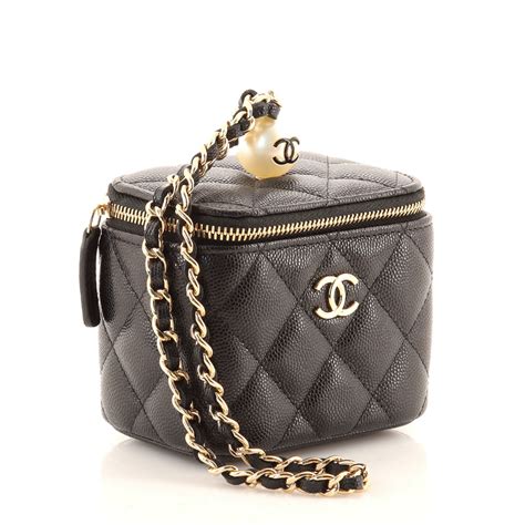 chanel mini vanity|Chanel vanity case original.